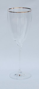 Modern White wine glass